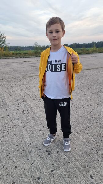 Kostīms zēniem NOISE, dzeltens