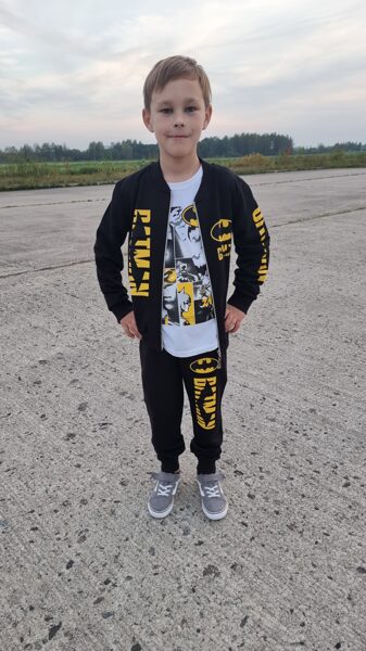 Kostīms zēniem BATMAN, melns