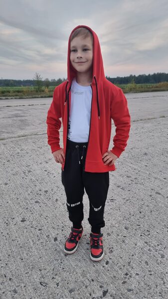 Kostīms zēniem ENJOY, sarkans